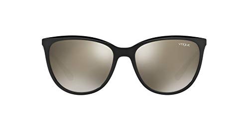 Vogue Gafas de sol cuadradas con protección UV para mujer - (0VO5119SIW44/5A56|56|Lente color marrón)