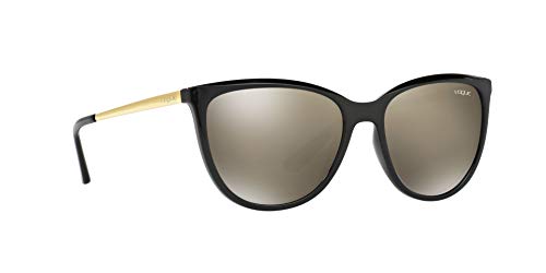 Vogue Gafas de sol cuadradas con protección UV para mujer - (0VO5119SIW44/5A56|56|Lente color marrón)