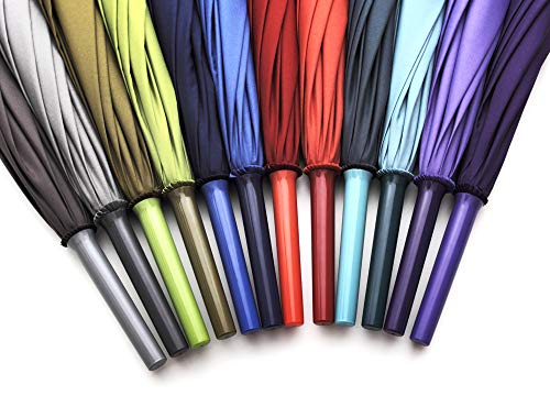VOGUE- Paraguas Mujer. 12 Colores a Elegir. Paraguas automático y antiviento. Las Varillas del Paraguas se fabrican en Fibra de Vidrio.