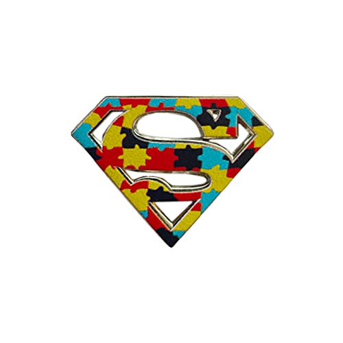 Wristbands Online Autismo Superman Awareness Pin de solapa