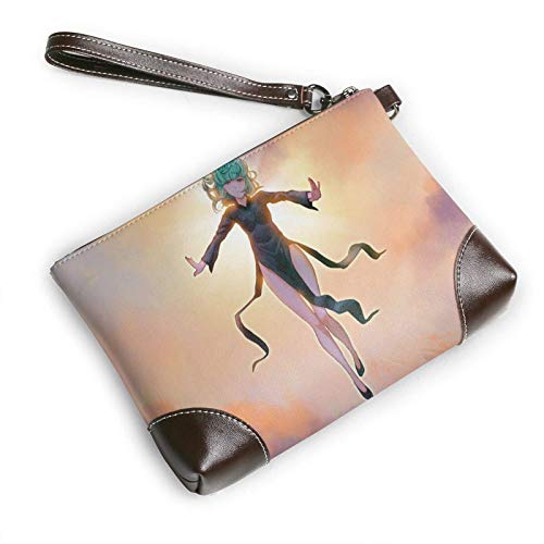 XCNGG ONE PUNCH MAN Mujeres Hombres Bolsa de almacenamiento Neceser de viaje Estuche de maquillaje Estuche de cosméticos con cremallera Bolsa de embrague Organizador de almacenamiento