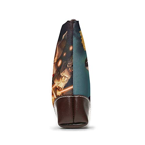 XCNGG ONE PUNCH MAN Mujeres Hombres Bolsa de almacenamiento Neceser de viaje Estuche de maquillaje Estuche de cosméticos con cremallera Bolsa de embrague Organizador de almacenamiento