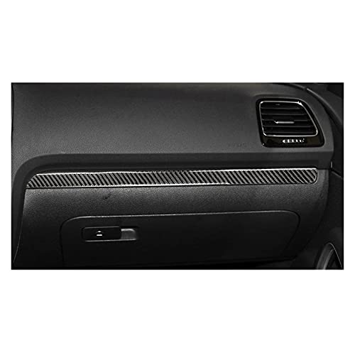 xiuxiu FIT FOR-Scirocco R Accesorios 2009-2016 Interior de Fibra de Carbono Tablero de decoración del Tablero de Instrumentos (Color Name : Left)