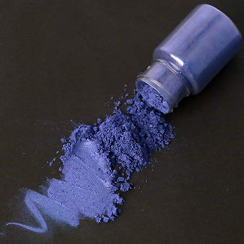 Yinuneronsty - Categoría cosmética de colorante de resina epoxi de color de perla de polvo de Mica de azul marino de 10 colores