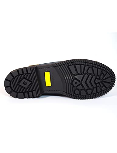 Zapatos náuticos clásicos Fabricados en España Apache 412V Marino-Cuero - Color - Marino, Talla - 45