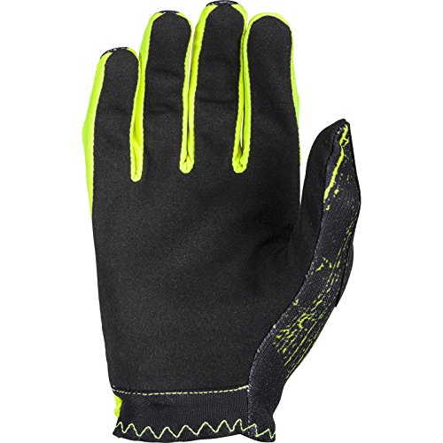 0388R-122 - Oneal Matrix 2018 Burnout Motocross Gloves XXL Black Hi-Viz