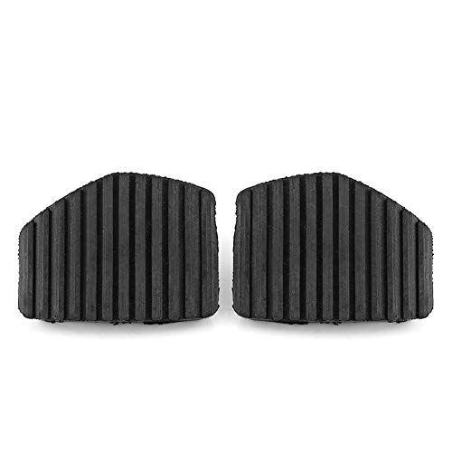 1 par de goma pedal de freno, goma pedal del embrague para 1007 207 208 301 C3 C4 C5 C6 C8