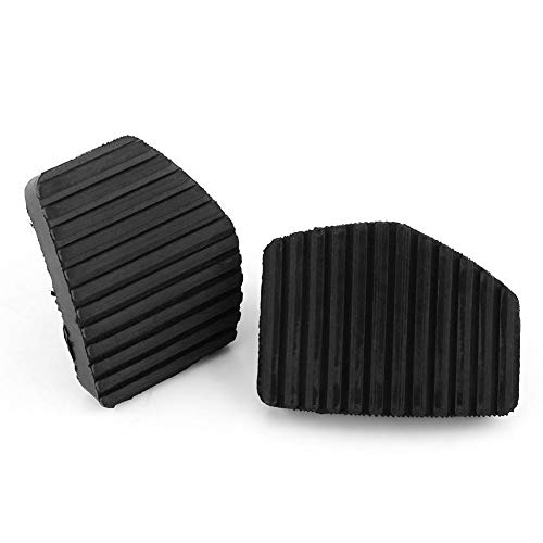 1 par de goma pedal de freno, goma pedal del embrague para 1007 207 208 301 C3 C4 C5 C6 C8