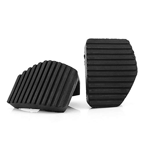 1 par de goma pedal de freno, goma pedal del embrague para 1007 207 208 301 C3 C4 C5 C6 C8