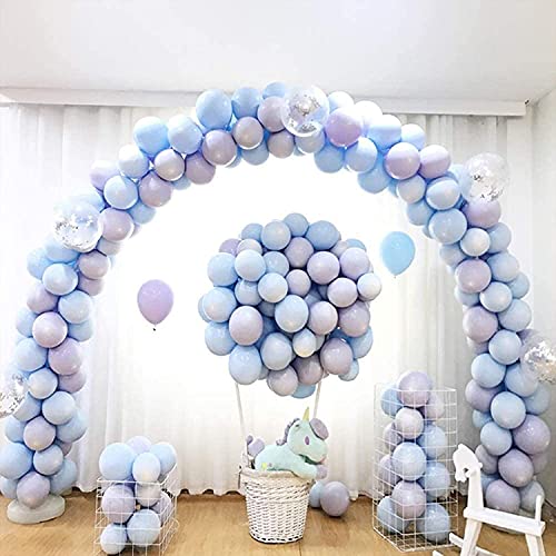 100 globos azules de látex azul bebé, globos de helio pastel para cumpleaños, baby shower, fiestas, decoración de bodas, día de San Valentín…
