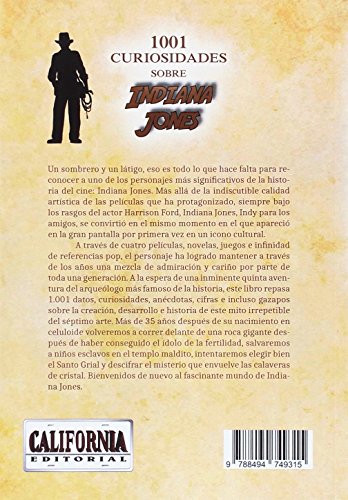 1001 curiosidades sobre Indiana Jones (Gustavo Jiménez Limones)