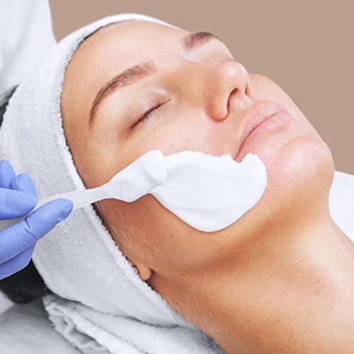 100pcs Mini Espátula,maquillaje espátula, para productos cosméticos Máscara Espátula,Perfectos para le varie cremas,crema hidratante, lápiz labial, (80 mm * 15mm)