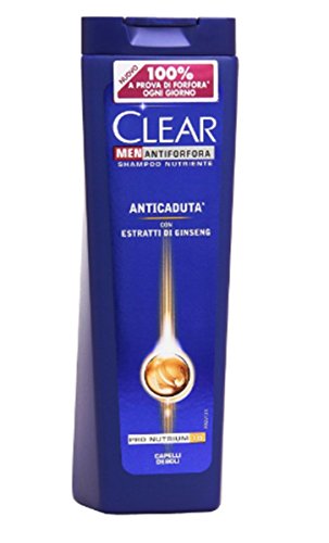 12 Botes de champú para cabello, para hombre Clear Men anticaspa y anticaída