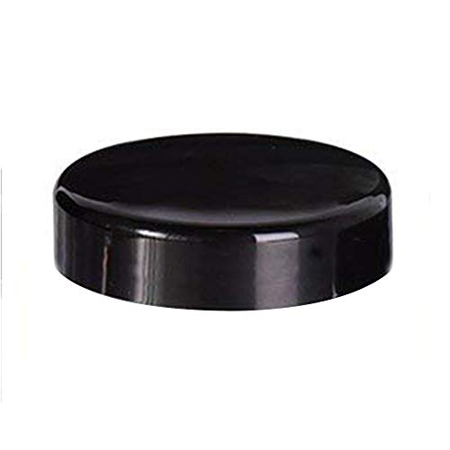 12 Piezas 15g Contenedor de Cosméticos Plástico con Tapas para Crema Maquillaje Sombra de Ojos Almacenaje de Cremas (Negro Transparente)