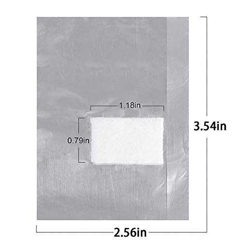 150 Tiras Quitaesmalte de Papel de Aluminio, Ultra-delgado aluminio Foil Nail Wraps Gel Polish Remover, Elimina Esmalte de Uñas de Gel Rápido y Fácil