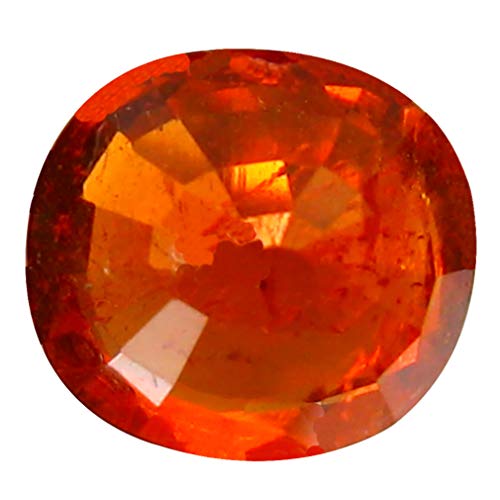 1.67 ct Corte ovalado (7 x 6 mm) Namibia Fanta Color Naranja Mandarina Granate Spessartine Piedra preciosa suelta natural