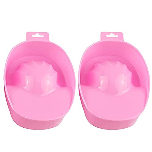 2 cuencos de manicura, tratamiento de manicura, cuenco de manicura, apto para herramientas de salón, cuidado de baño, uñas con lentejuelas, para el cuidado de las manos