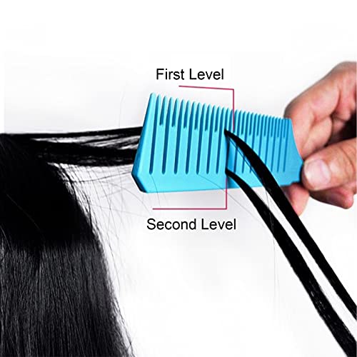 2 Piezas Peluquería Peine Resaltador Peine Para Mechas Peluqueria Peine De Aguja Peine Cola De Rata Peine De Cola Para Peluquería Para Mezclar Y Peinar El Cabello Para Hombres Y Mujeres
