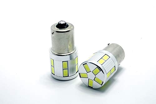 2020 Nuevo Modelo 2X LED Bombillas DIURNAS Dia DRL BA15S P21W Leon 3 III MK3 SC 5F Ibiza IV 4 6J 6P SIN Error Blanco 6000K