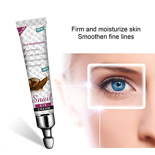 20ml Repair Eye Cream, crema de ojos anti-envejecimiento contra arrugas y ojeras Antiarrugas Reduce la hinchazón de las ojeras debajo de las bolsas Crema de ojos reafirmante Nutre la piel del contorno