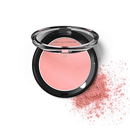 224 Cosmetics Colorete Hello Cheeks - natural, vegano , no testada en animals - feel good fórmula , sin parabeno y silicona - Rosado