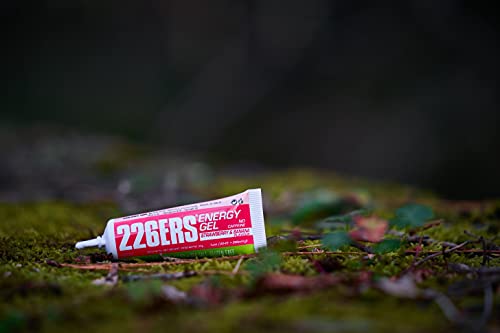 226ERS Bio Energy Gel | Geles Energéticos de 25gr con Sales Minerales, Geles Ciclismo y Runnning, Fresa y Plátano - 1 unidad