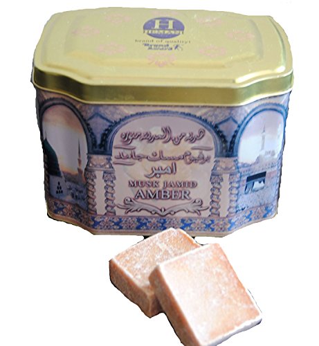 250 g en caja ámbar natural / Ambergris Perfume en pasta de resina de bloques para hacer su propio perfume o simplemente huele tan encantador! ¡Sin alcohol!