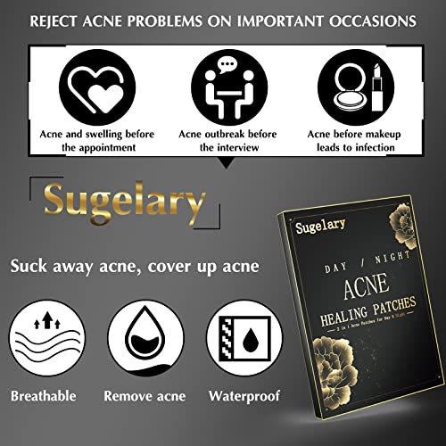 252 PCS Parches Para Acné, Uso Diurno y Nocturno, Parches Hidrocoloides Para el Acné 2 en 1Parches Maestros de Espinillas Hidrocoloides Invisibles Ultrafinos Para el Tratamiento del Acné Facial