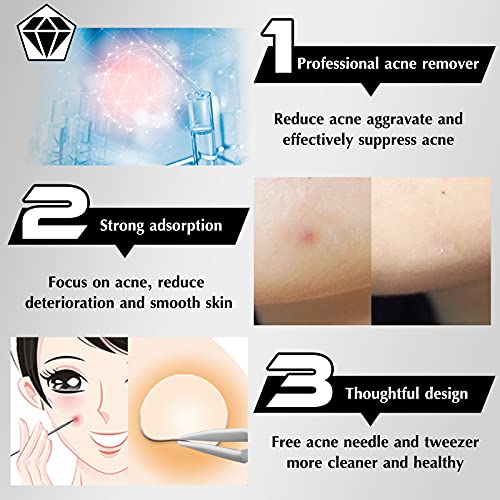 252 PCS Parches Para Acné, Uso Diurno y Nocturno, Parches Hidrocoloides Para el Acné 2 en 1Parches Maestros de Espinillas Hidrocoloides Invisibles Ultrafinos Para el Tratamiento del Acné Facial