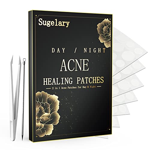 252 PCS Parches Para Acné, Uso Diurno y Nocturno, Parches Hidrocoloides Para el Acné 2 en 1Parches Maestros de Espinillas Hidrocoloides Invisibles Ultrafinos Para el Tratamiento del Acné Facial