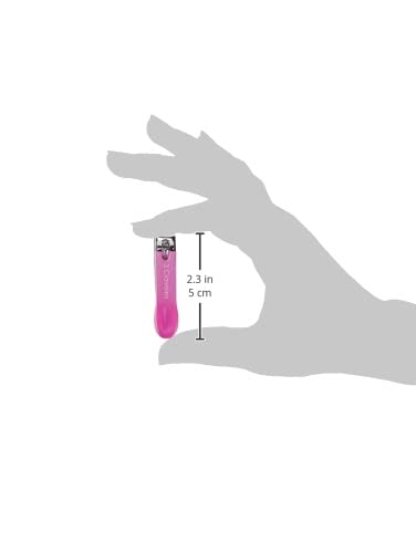 3 Claveles Cortaúñas con Recoge Uñas 6 cm Rosa, Verde
