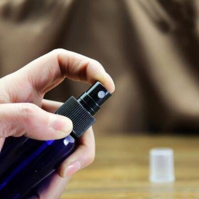 30 ml 1 oz portátil recargable de plástico azul de aceite esencial de niebla fina perfume maquillaje vacío pulverizador botella cosméticos atomizadores viaje spray bomba (6 unidades)