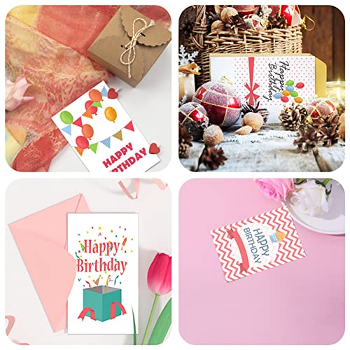 30 tarjetas de felicitación de cumpleaños para niños, hijo de dibujos animados con sobre para Navidad, baby shower, aniversario, postales, regalos, tarjetas de felicitación de cumpleaños para mujeres