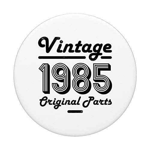 35 cumpleaños vintage mujeres 35 años viejo regalo 1985 hija PopSockets PopGrip Intercambiable