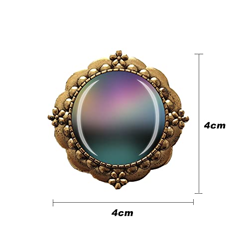 3D Serbia Bandera Cristal Broche Metal Souvenir Hombres Mujeres Ropa Decoración Día de San Valentín Regalo de Cumpleaños