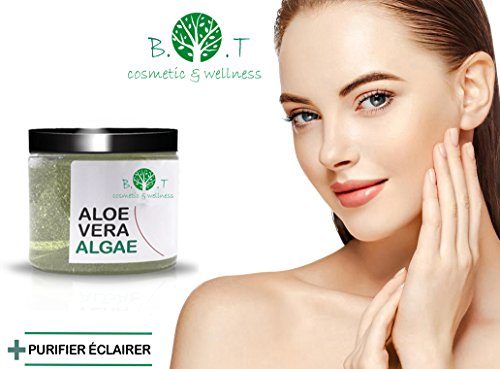 3en1 Gel de Aloe Vera y Algas Marinas Anticelulitis Adelgazante y Hidratante (200 ml)
