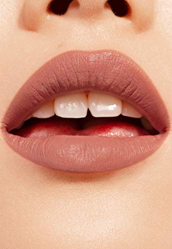 3ina Maquillaje vegano sin crueldad – The Lipstick 503 – Desnudo – Lápiz labial duradero de 5 horas – altamente pigmentado – Mate – Aroma de vainilla – Lápiz labial con tapa magnética
