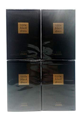 4 x Avon Little Black Dress Eau de Parfum Para Mujer 50 ml (4 unidades)
