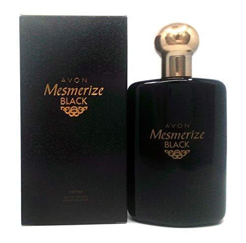 4 x Avon Mesmerize Black Eau de Toilette Para Hombre 100 ml (4 unidades)