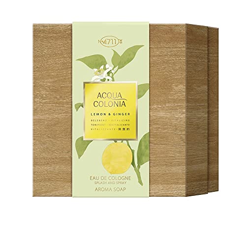 4711 Acqua Colonia Lemon & Ginger Eau De Cologne 170ml + Seife 100g