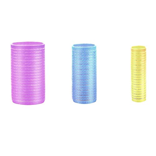 48 Piezas Rodillos para El Cabello, Rodillos para El Cabello Herramientas para El Cabello, Sin Daños para El Cabello, para Diferentes Longitudes y Tipos de Cabello