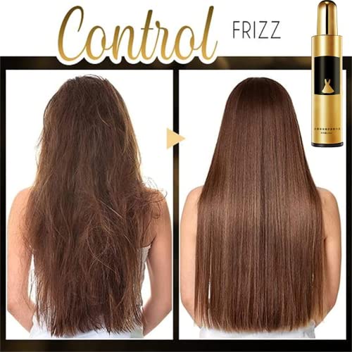 5-Second SOS Miracle Hair Repairing Oil Mist, 230ml Leave-in Hair Conditioner Spray Hair Nutrient Solution, Repair Dry and Frizzy Hair- Straight or Curly Hair for Damaged Hair Moisturize