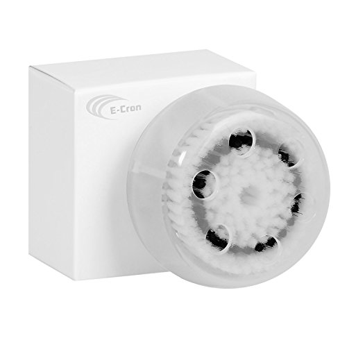 5 x cabezas de cepillo E-Cron®. Cabezal de cepillo para la limpieza facial para la piel sensible de Clarisonic (Sensitive). Compatible con Mia 1, 2, 3 (Aria), SMART Profile, Alfa Fit, Plus, Sonic Radiance.