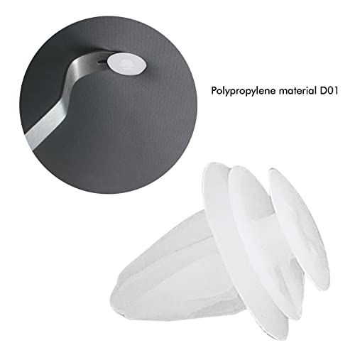 50 Piezas Grapas Coches universal Clips Remache de Plastico Coche Paneles de Puerta Sujeciones de Coche Puerta Panel para Revestimiento Interior de la Puerta
