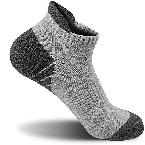 6 pares Calcetines de equitación De los hombres Calcetines de senderismo Calcetines para correr Acolchado Invisible Calcetines Mujeres Compresión Anti ampollas Calcetines Hombres