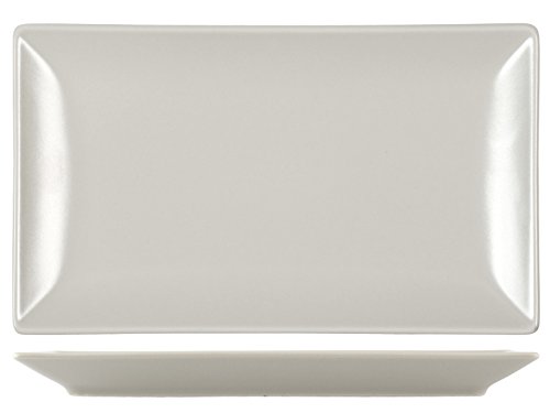 6 piatti stoneware boston tort rettangolare 25x15cm