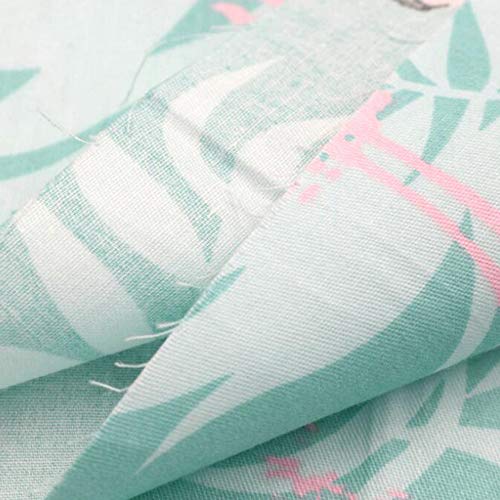6 Piezas/Lote 40 cm* 50 cm Flamingo 100% Tela de Algodón para Patchwork Cojines Almohadas Coser Material Scrapbook Muñeca Paño