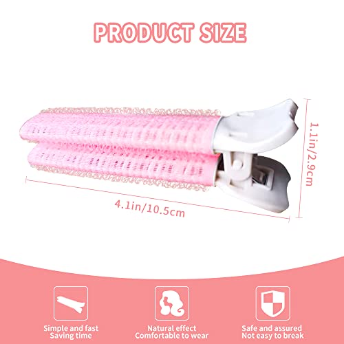 6Pcs Clips Raíz del Cabello Voluminizante Rulos para el Pelo Mullido Voluminización Herramienta de Peinado Raíz Volumen Auto Agarre Clip Raíz del Cabello Voluminizado para Mujeres Hombres