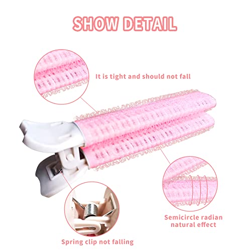 6Pcs Clips Raíz del Cabello Voluminizante Rulos para el Pelo Mullido Voluminización Herramienta de Peinado Raíz Volumen Auto Agarre Clip Raíz del Cabello Voluminizado para Mujeres Hombres