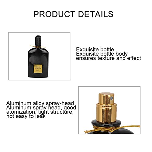 80ml Eau de Toilette para hombres, Eau de Toilette Men Spray Eau de Parfum hombres Durable, sensual y cautivador aroma floral afrutado, regalo especial